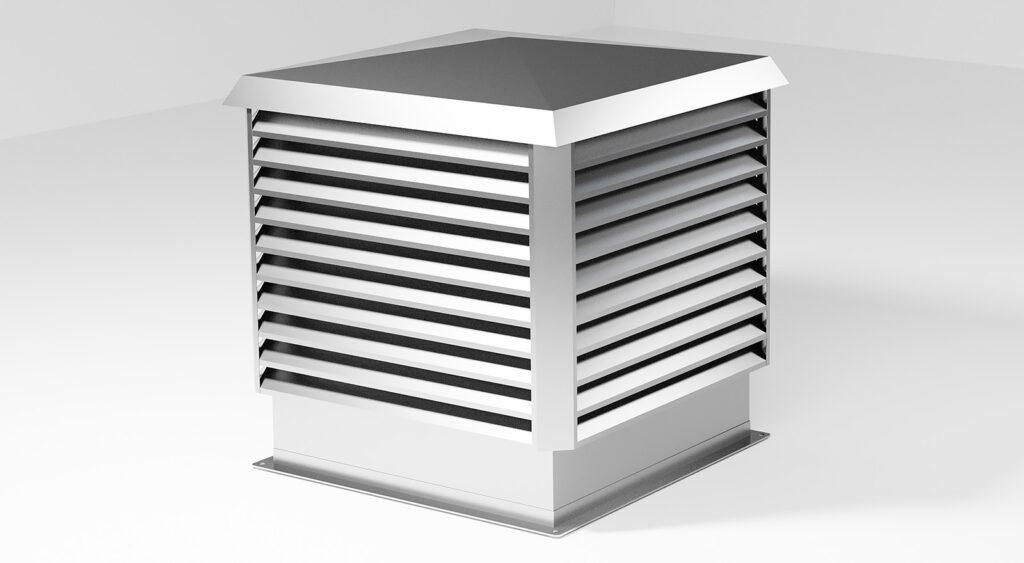 Czerpnia/wyrzutnia dachowa CWDL