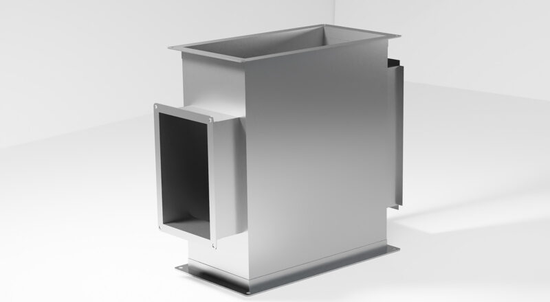 Czwórnik z odejściami prostokątnymi CZP